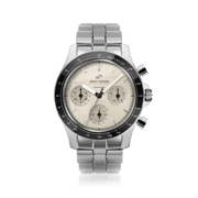 1960 Racing Chronograph, Steel / Off White