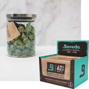 Boveda Size 67 for Cannabis, 62% RH 12-Pack