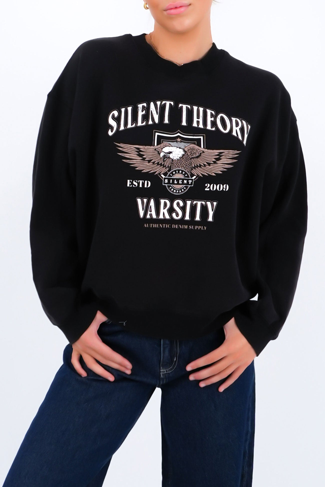 Authentic Crew Washed Black