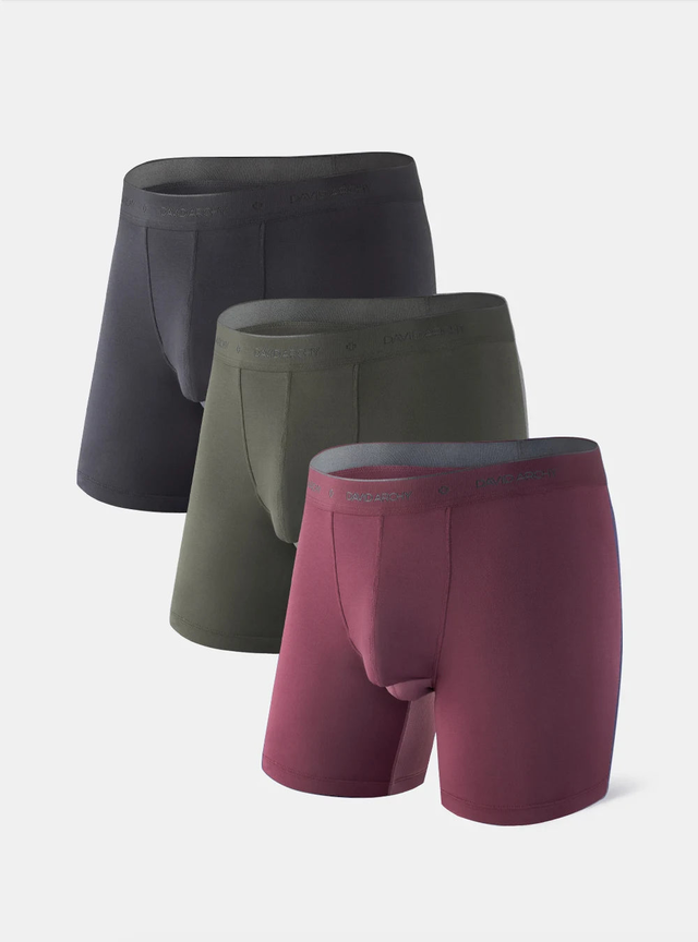 Dual Pouch™ Breathable Boxer Briefs 6.5" (3-Pack)