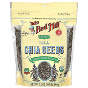 Bobs Red Mill Organic Whole Chia Seeds, 12 oz (340 g)