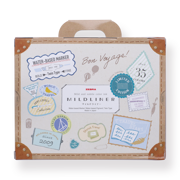 Zebra Mildliner Double-Sided Highlighter - Fine/Bold - Limited Edition - 35 Color Box Set