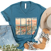 His Love Was Greater V-Neck