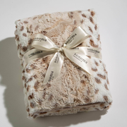 Lavender Spa Blankie in Arctic Circle Faux Fur