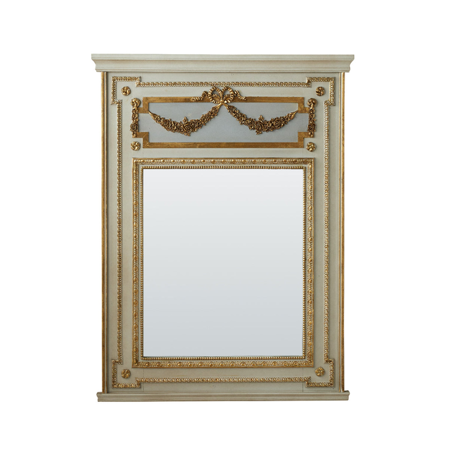 Regency Gilded Panel Mirror