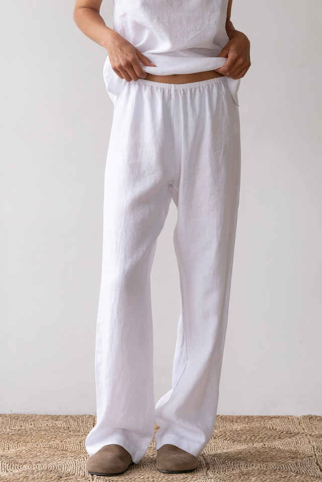The Linen Simple Pant