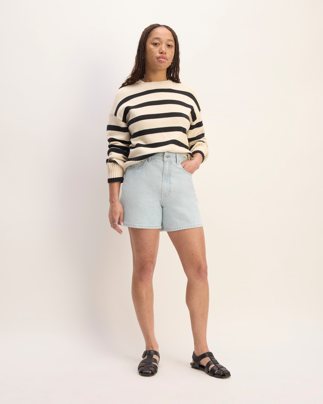 The A-Line Denim Short