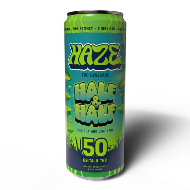 Haze Half & Half Iced Tea And Lemonade THC Beverage - 50MG