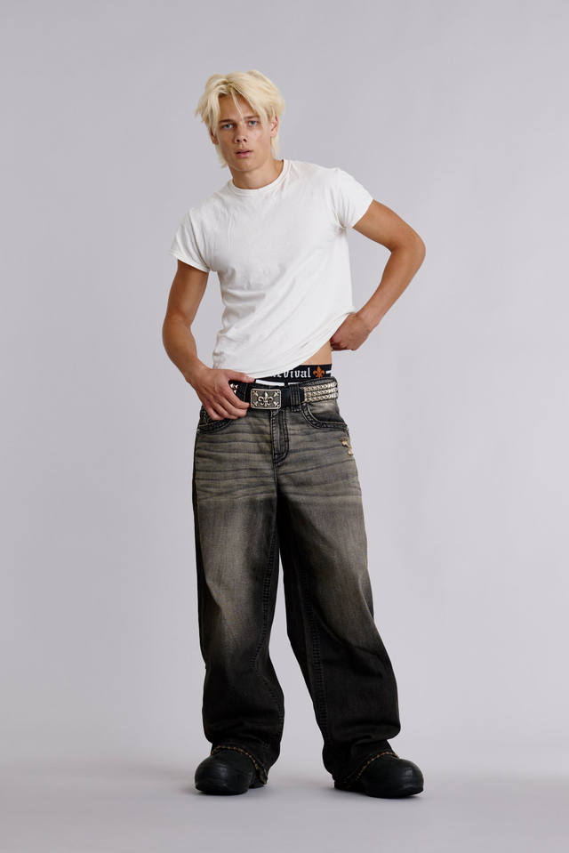Adan Oversized Fit Jeans