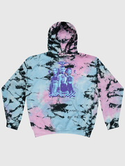KPop Demon Hunters HUNTR/X Tie-Dye Kids Hoodie