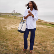 Women's Starfish Mid Rise Straight Leg Pants