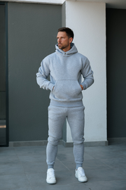 FS Light Marl Grey Oversized Sweat Pants - FSR006/FSR007