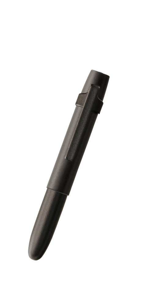 Matte Black X-Mark Bullet Space Pen