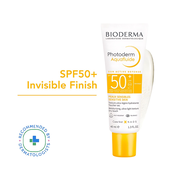 Bioderma SPF 50+ Non-tinted Sunscreen - Photoderm Aquafluide Neutre Sunscreen - Sensitive Skin