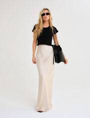 Archive Bias Maxi Skirt | Dove