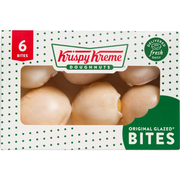 Krispy Kreme Original Glazed Bites  6 pack
