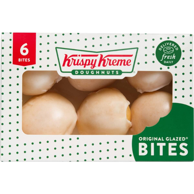 Krispy Kreme Original Glazed Bites  6 pack