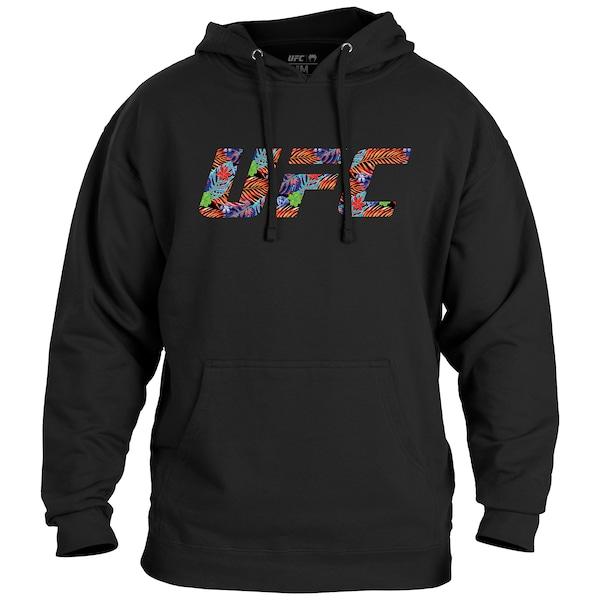 Men's UFC Adrenaline Unrivaled by Venum Black Dustin Poirier Logo Classic Pullover Hoodie