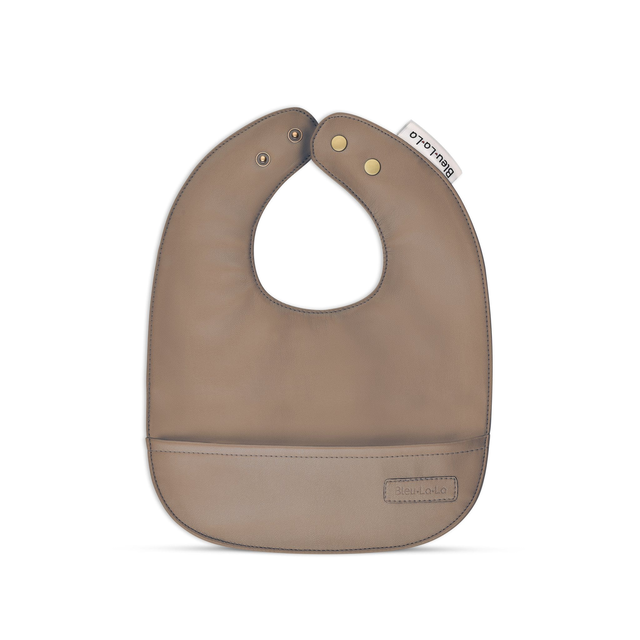 Bleu La La Classic Vegan Leather Bib