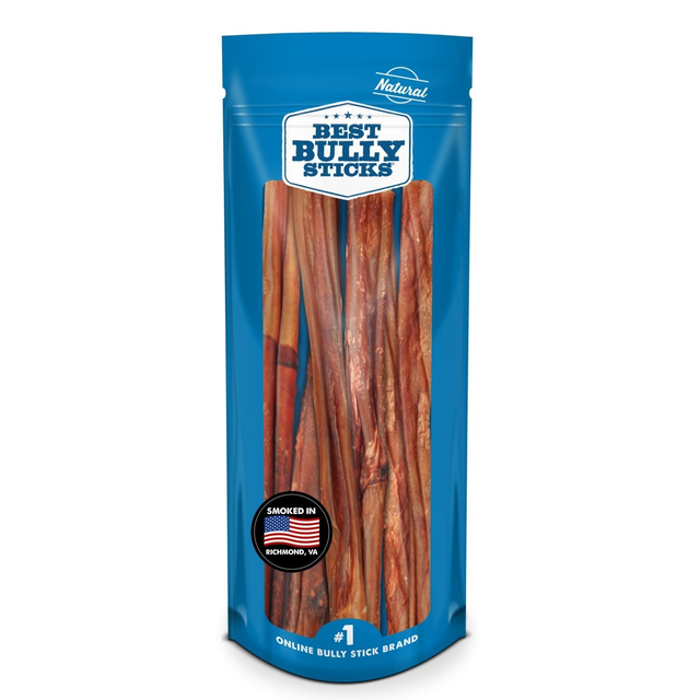 10-12 Inch Hickory Smoked Bully and Collagen Sticks