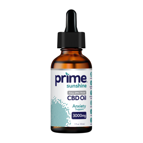3000MG CBD Oil For Anxiety Support 