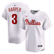 Men's Philadelphia Phillies Bryce Harper Nike White Home Limited Player Jersey