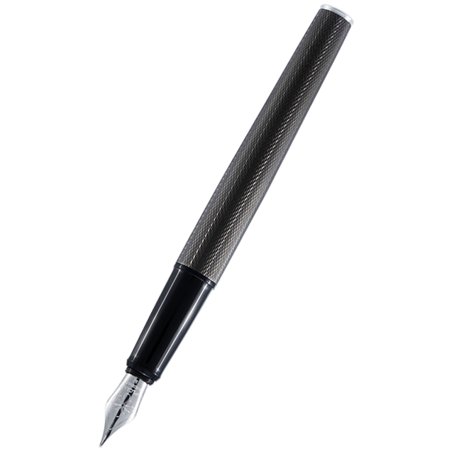 Diplomat Esteem Fountain Pen - Black Barley