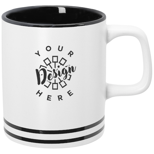 Hit Promo 10 oz. Lacrosse Ceramic Mug