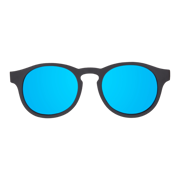 Jet Black Keyhole | Cobalt Polarized Lenses