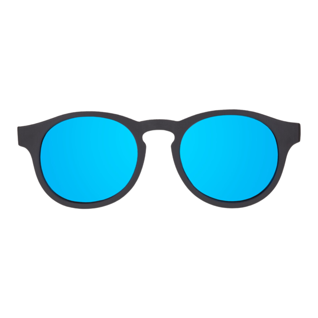Jet Black Keyhole | Cobalt Polarized Lenses