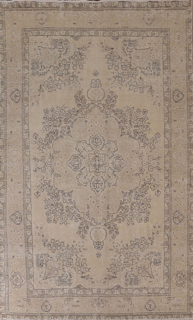 Hand-Tufted Square Oushak Oriental Area Beige Rug 12x12