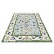 Byram Oushak Rug in Meadow Green