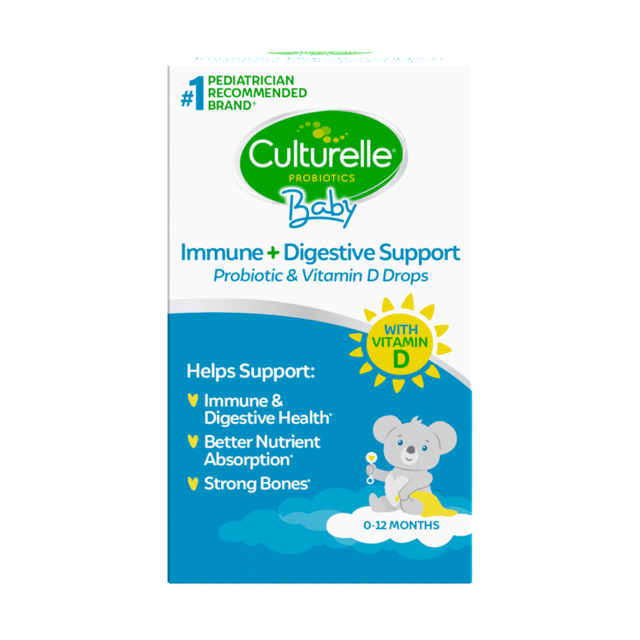 Culturelle® Baby Immune + Digestive Support Probiotic & Vitamin D Drops