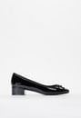 Madelaine Block Heeled Pump