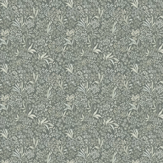 Nocturne by Boråstapeter - Jade Green - Wallpaper - 7270