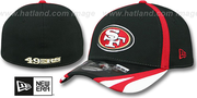 49ers '2014 NFL TRAINING FLEX' Black Hat by New Era