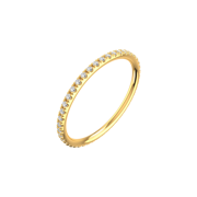 Line pave ring