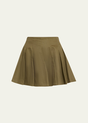 Ellis Fit-and-Flare Mini Skirt