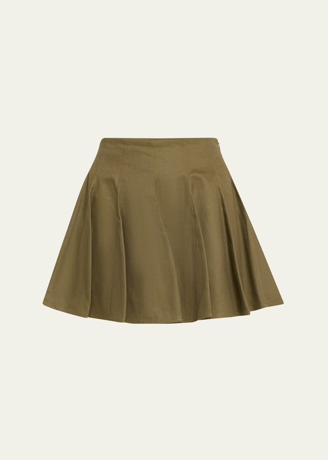 Ellis Fit-and-Flare Mini Skirt