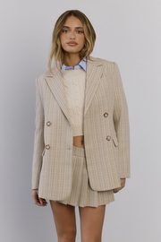 Yacht Club Blazer Beige