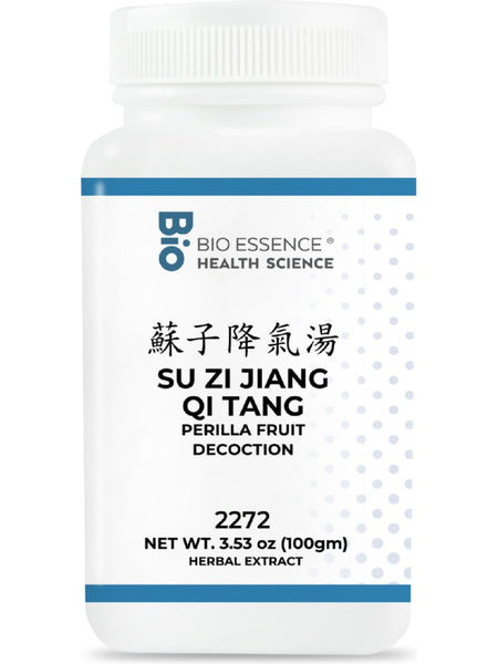 Bio Essence Health Science, Su Zi Jiang Qi Tang, Perilla Fruit Decoction, Granules, 100 grams