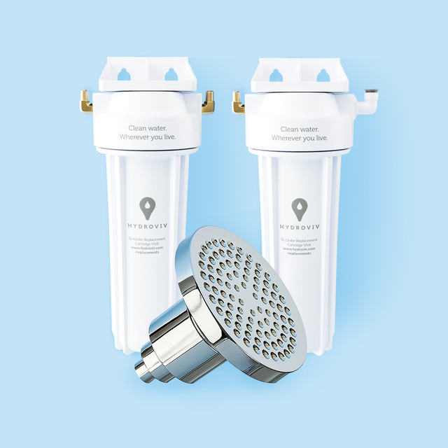 Hydroviv Faucet, Fridge, & Filtered Showerhead Water Filter Bundle