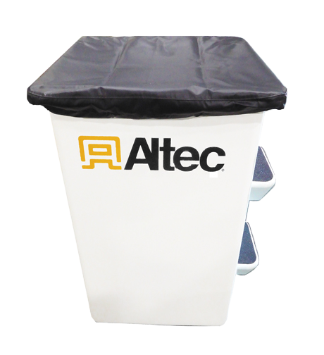 Bucket Cover with Drawstring Strap for 24"x24" Bucket Black