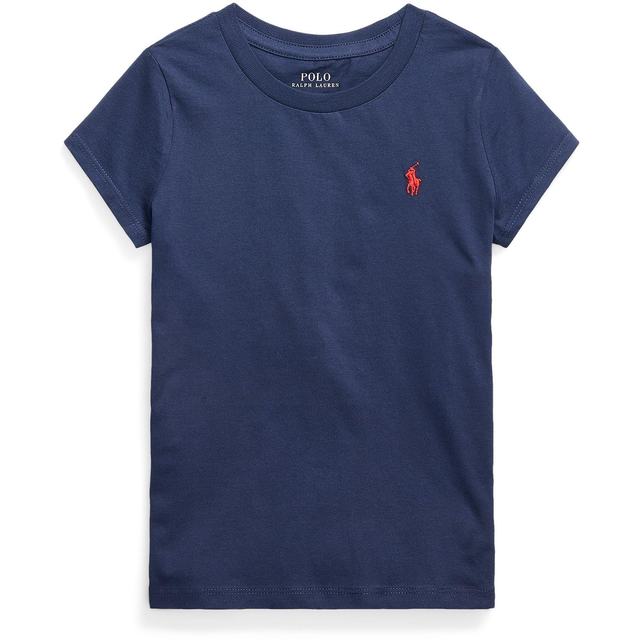 Polo Ralph Lauren Cotton Jersey Crewneck T-Shirt Girls