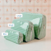 Patterned Toiletry Bag Trio (3 pieces)