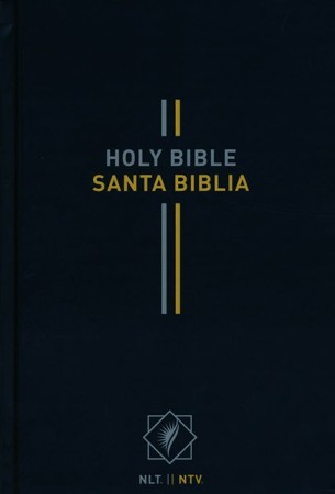 Biblia Bilingüe NLT/NTV, Enc. Dura Negra (NLT/NTV Bilingual Bible, Hardcover, Black)