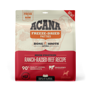 Acana Freeze-Dried Food Ranch-Raised Beef Recipe Patties for Dogs