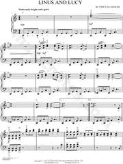 Vince Guaraldi Trio "Linus and Lucy (Peanuts Theme)" Sheet Music (Easy Piano) (Piano Solo) in C Major - Download & Print