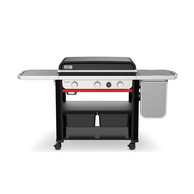 Slate™ 30" Rust-Resistant Griddle with extendable side table