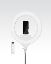 Lume Cube Cordless Ring Light Pro White 18-inch Edge-Lit LED Ring Light